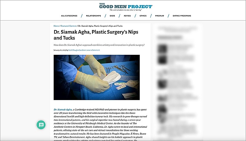 The Good Men Project page